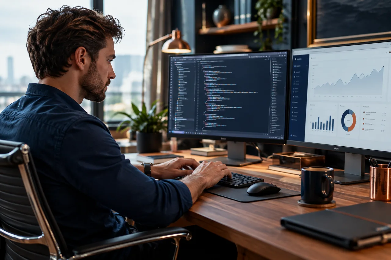 Desarrollo de software y tablero de gestión empresarial